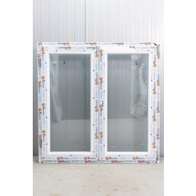 Bauwin Műanyag Kétszárnyú Tokosztott Ablak 140X140