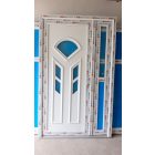 Bauwin Kétszárnyú Műanyag Bejárati Ajtó UK. 140x210 cm