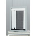 Harmonika Rovarháló Fehér Aluminium