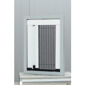 Harmonika Rovarháló Fehér Aluminium